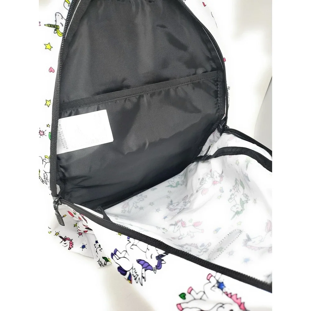 Crayola White All Over Unicorn Print Boys Girls Kids Backpack 15